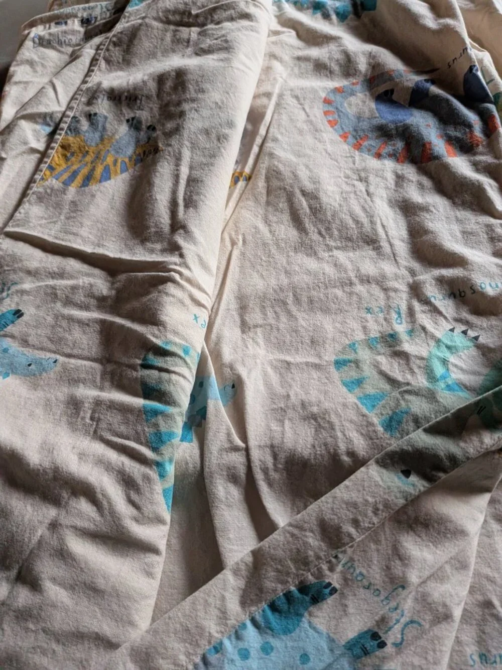 H&M | CHILDREN’S DINOSAUR Patterned Twin Duvet Cover Set